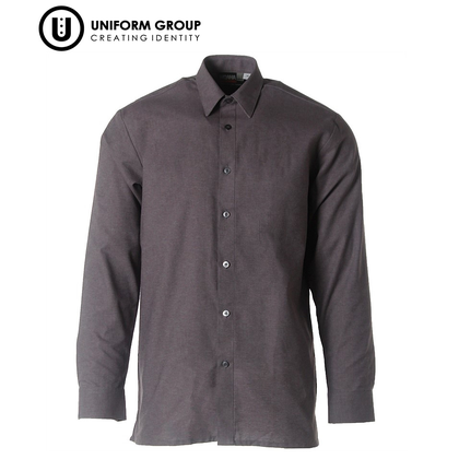 Shirt L/S with Tail - Grey