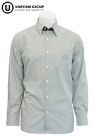 Shirt L/S - Green Stripe-all-students-THE U SHOP - New Zealand Shooting Federation