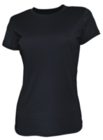 T-Shirt Ladies - Black-ladies-garments-THE U SHOP - New Zealand Shooting Federation