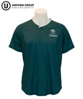 PE Top - Green/White-all-students-THE U SHOP - New Zealand Shooting Federation