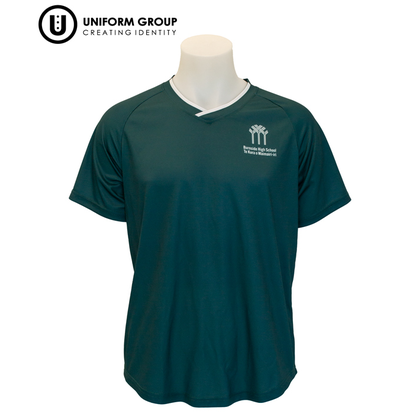 PE Top - Green/White